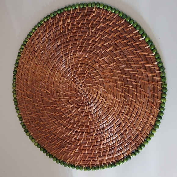 Pier 1 Accents Handmade Rattan Placemat Poshmark